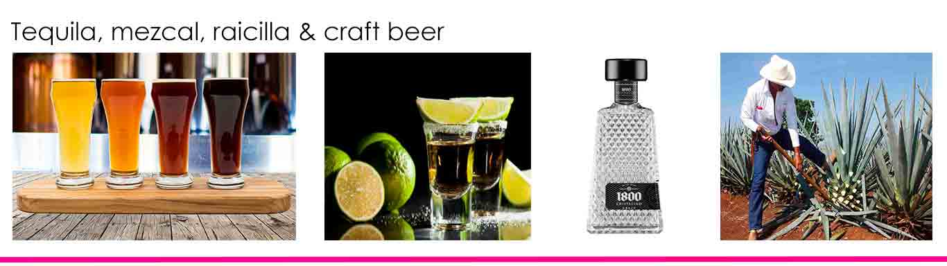 Tequila,Mezcal,Raicilla and Craft Beer